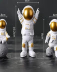 Figurine Spaceman Sculpture Educational Toy