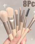 8Pcs Professional Makeup Brushes