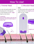 Professional Painless Hair Removal Kit Laser